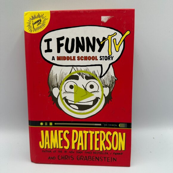 I Funny TV: A Middle School Story By James Patterson 1st Edition Hardcover 2015 - Picture 1 of 3